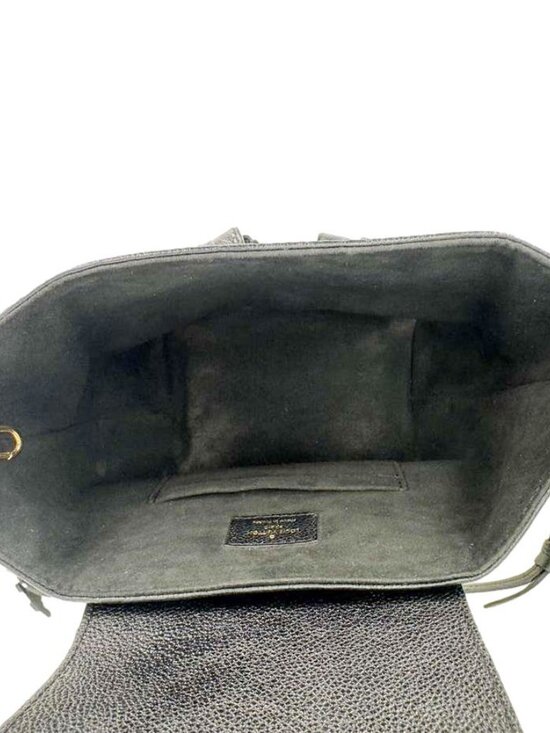 Louis Vuitton  Backup Monogram Empreinte Leather Backpack Black